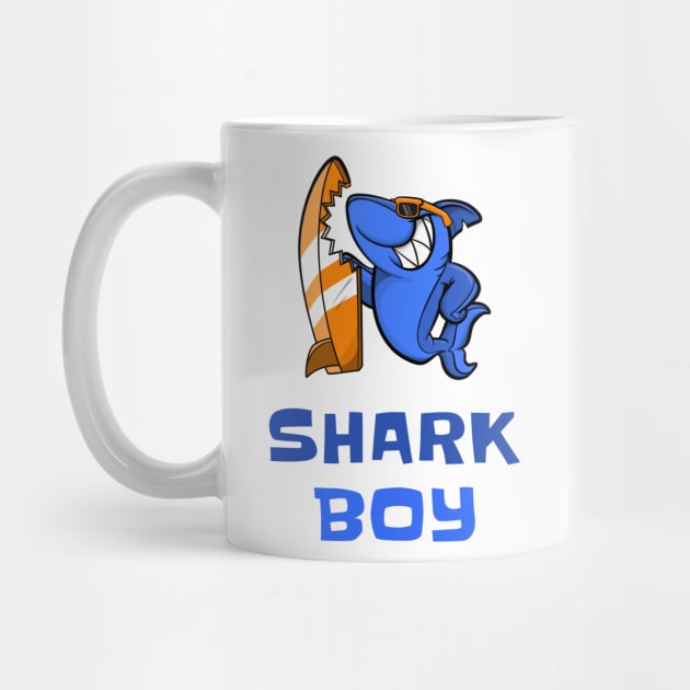 shark boy by Lifestyle T-shirts